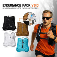 Endurance Pack V3.0: Ideal for running, triathlon, mountain bike and gravel biking