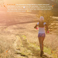 HydraQuiver Single Barrel: Ideal for road running