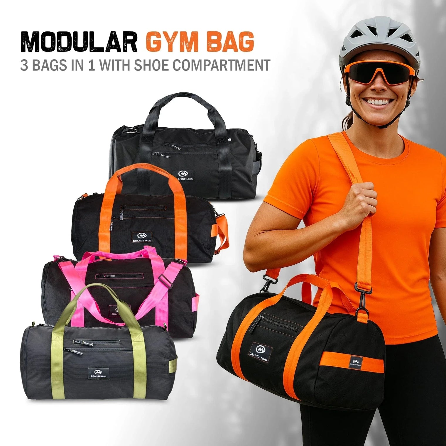 The Modular GYM Bag: Your Ultimate 55L Companion