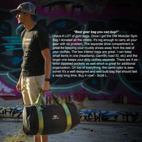 The Modular GYM Bag: Your Ultimate 55L Companion