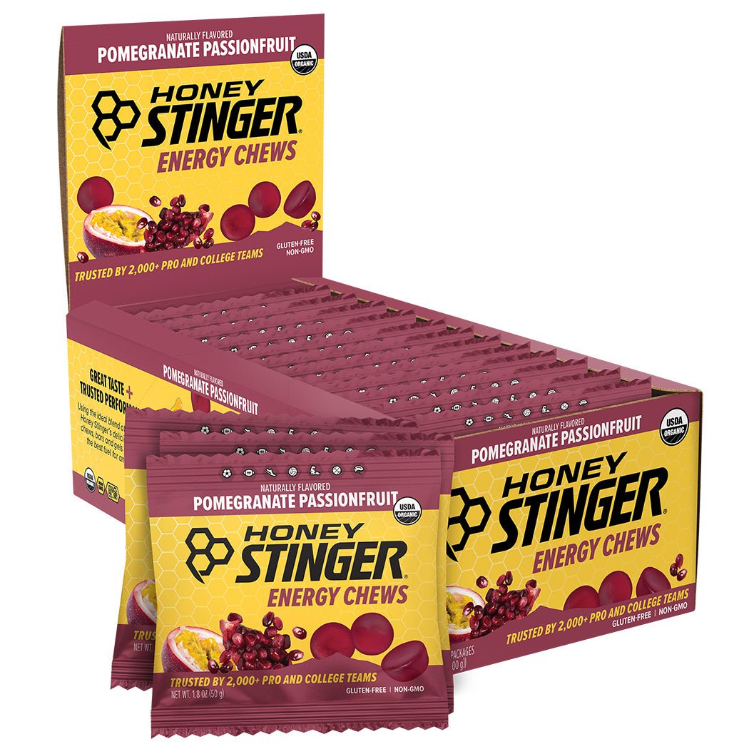 Pomegranate Passionfruit Energy Chews Box of 12