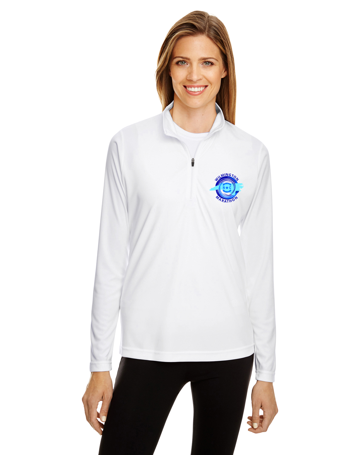 Wilmington Marathon Ladies' Performance Zone Quarter-Zip