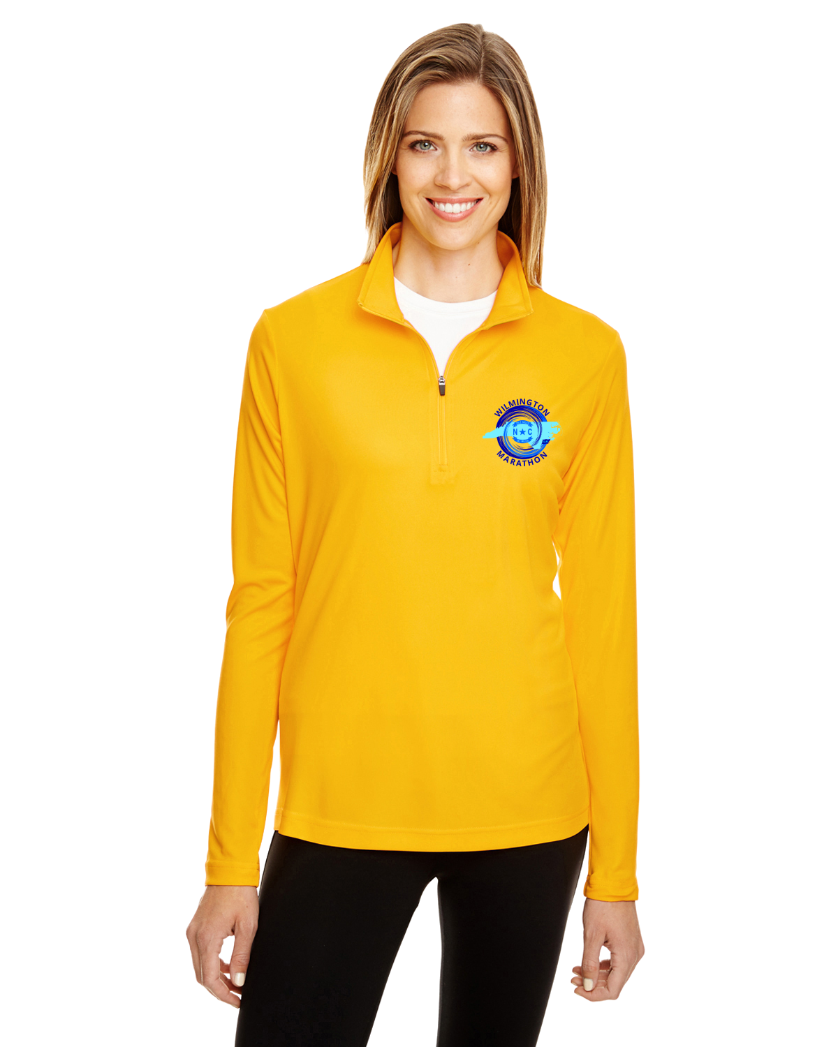 Wilmington Marathon Ladies' Performance Zone Quarter-Zip