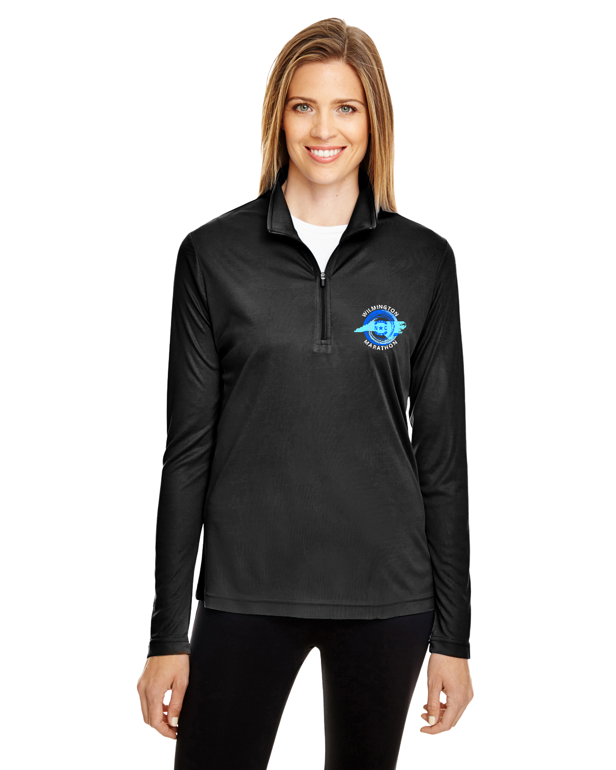 Wilmington Marathon Ladies' Performance Zone Quarter-Zip