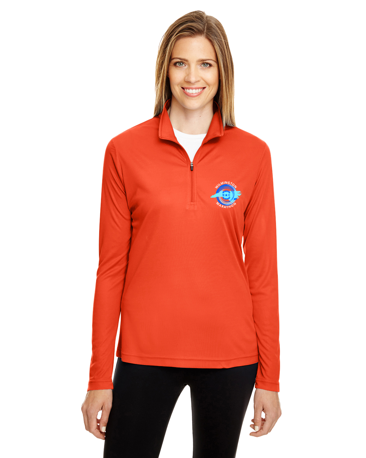 Wilmington Marathon Ladies' Performance Zone Quarter-Zip