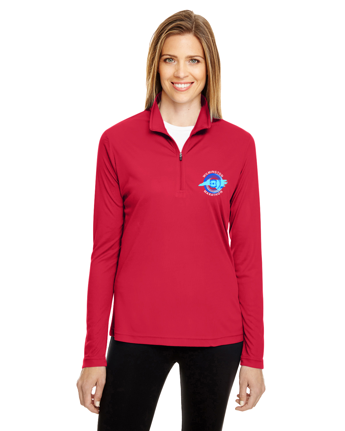 Wilmington Marathon Ladies' Performance Zone Quarter-Zip