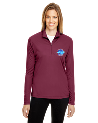 Wilmington Marathon Ladies' Performance Zone Quarter-Zip