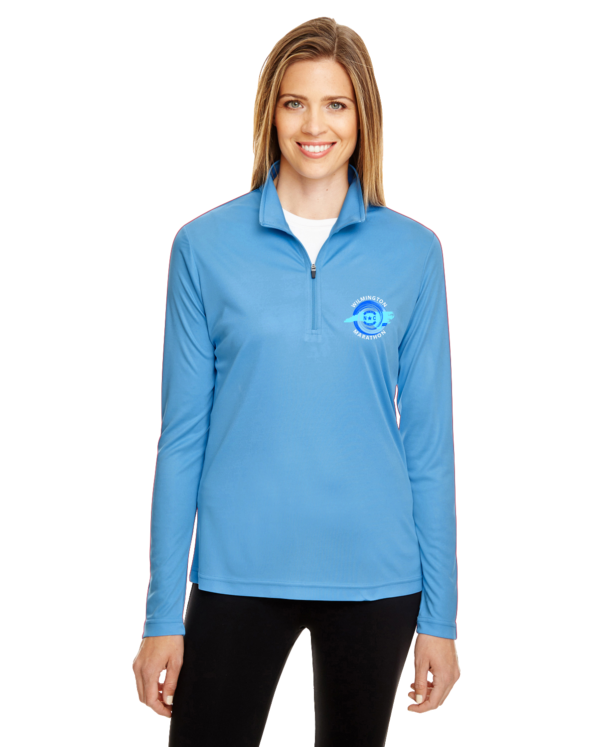 Wilmington Marathon Ladies' Performance Zone Quarter-Zip