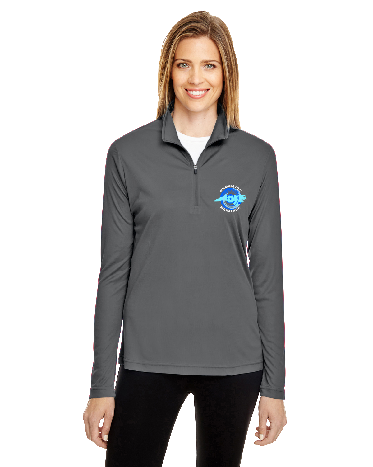 Wilmington Marathon Ladies' Performance Zone Quarter-Zip