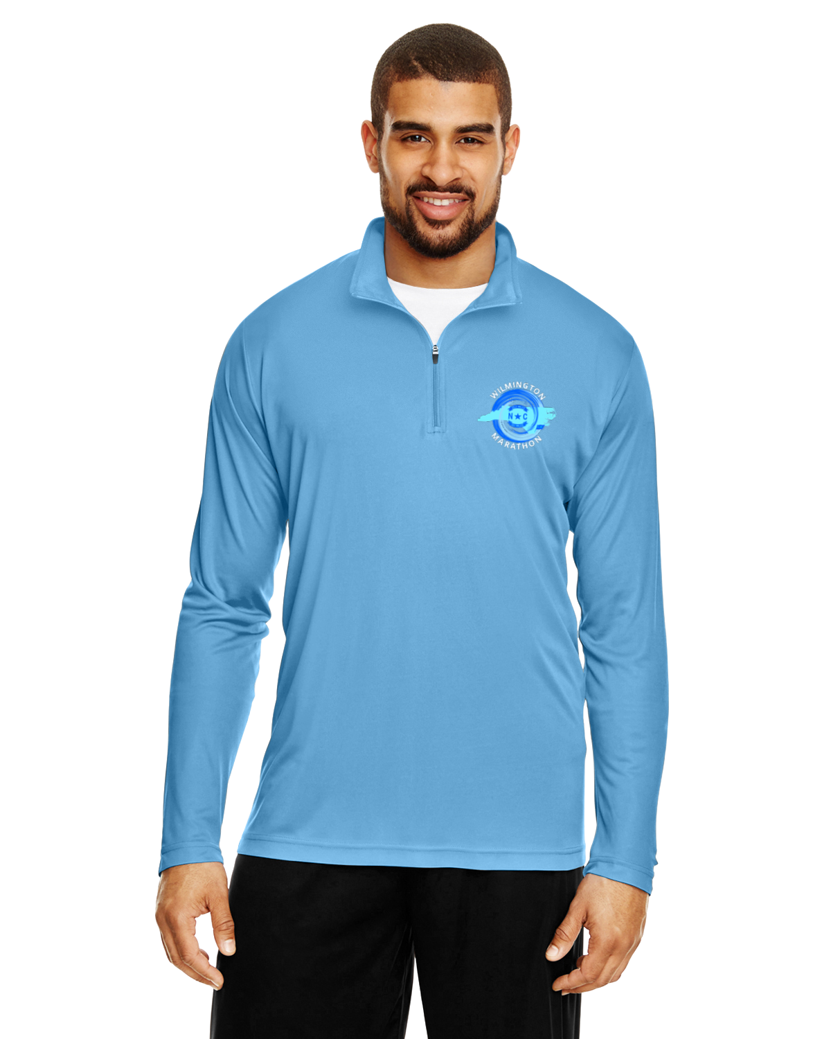 Wilmington Marathon Men's Performance Zone Quarter-Zip