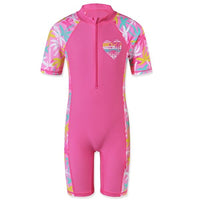 Girls Shorty Wetsuit 2A 4A 6A 8A 10A 12A (UPF50+)