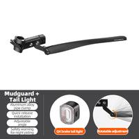 ROCKBROS Bicycle Front and Rear Fender Set - Quick Release, Adjustable