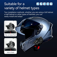 R1 Motorcycle Bluetooth Communication Headset Helmet Speakers