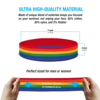 Rainbow Headbands