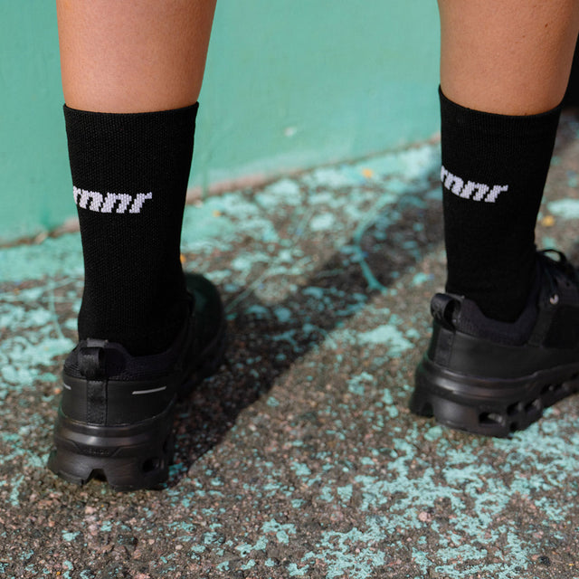 Marathon Crew Sock- Basic Black