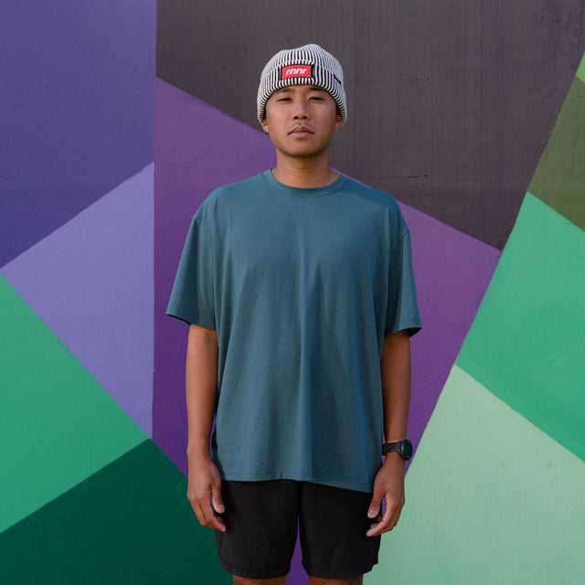 Men's Running Tee- Mallard Green