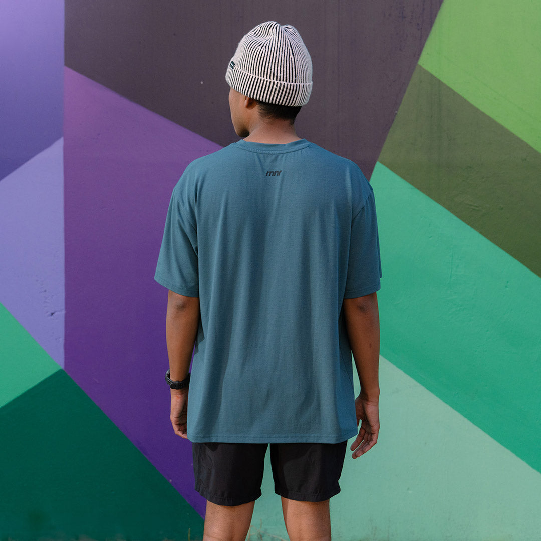 Men's Running Tee- Mallard Green