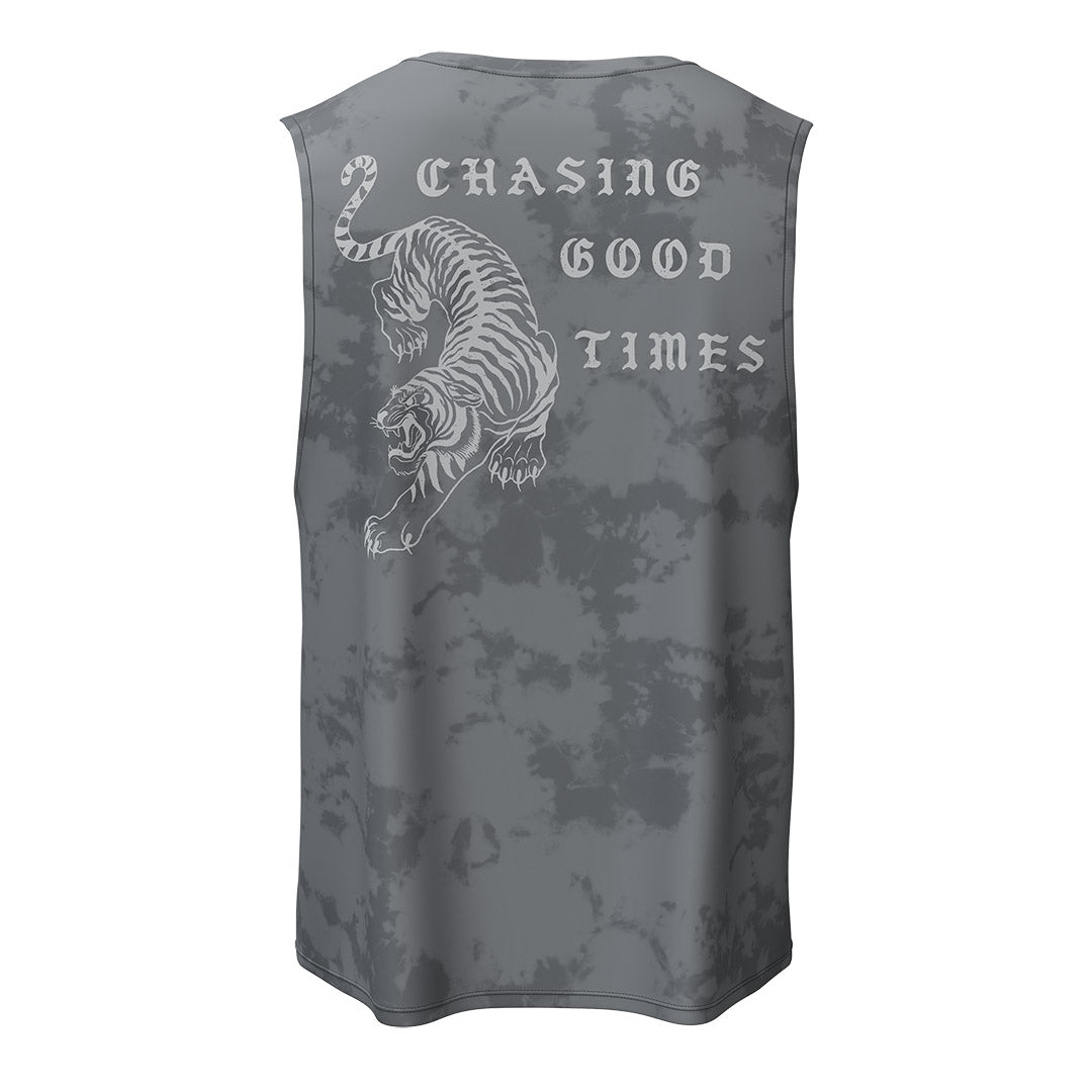 Men's Muscle Tee- Smoked Pearl