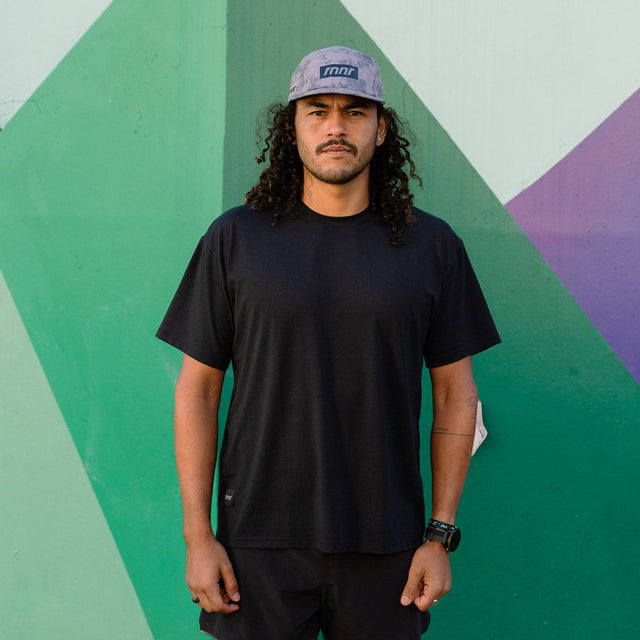 Men's Running Tee- Black