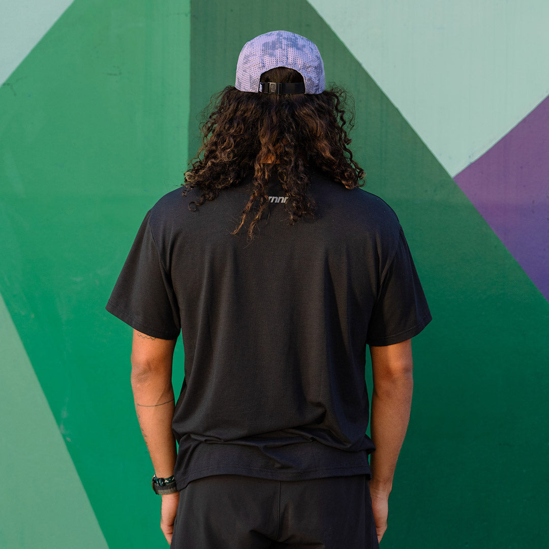 Men's Running Tee- Black