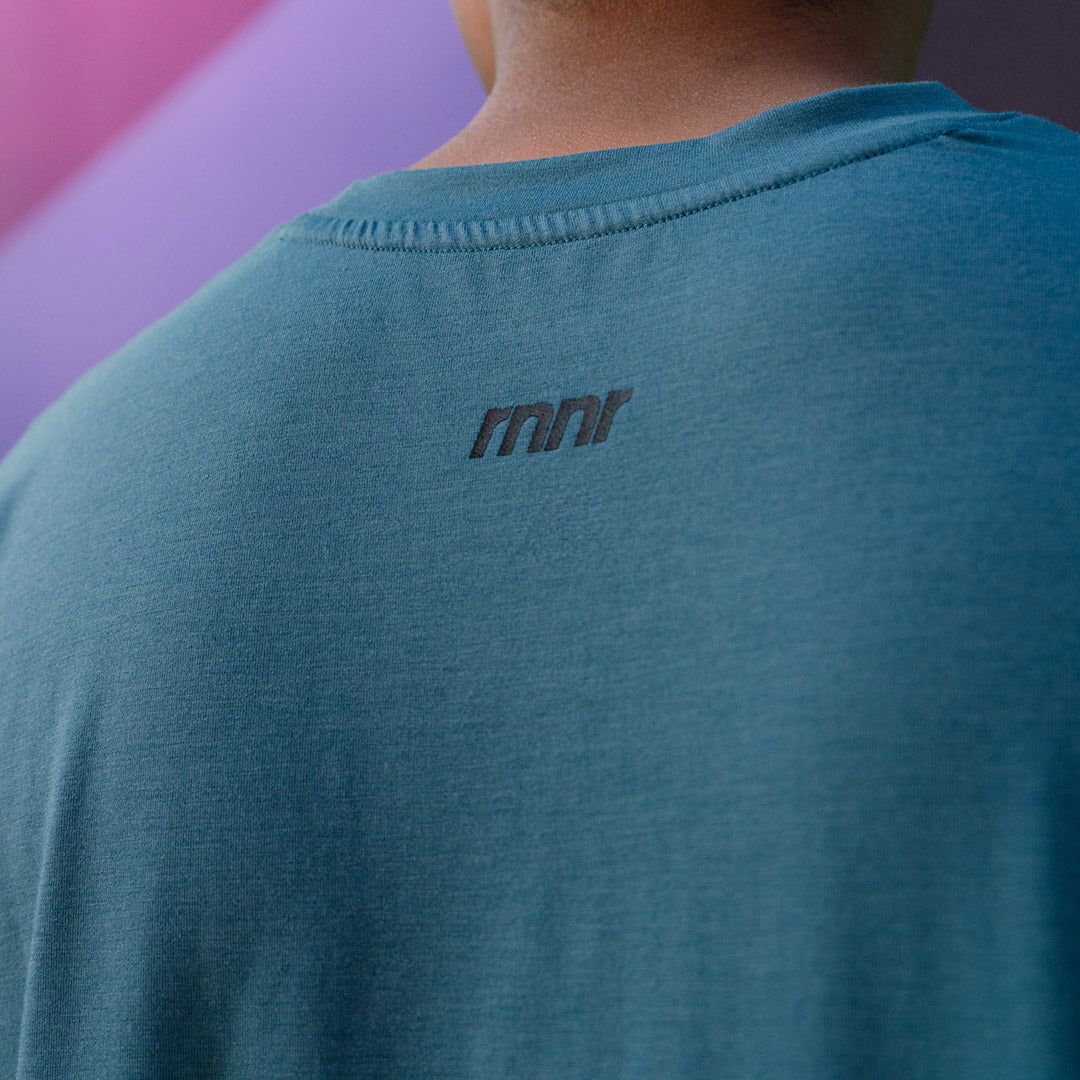 Men's Running Tee- Mallard Green