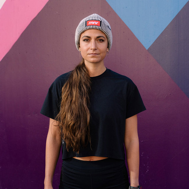 Women's Running Tee: Black
