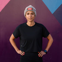 Women's Running Tee: Black