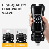 ROCKBROS Bike Water Bottle Squeeze Bicycle Water Bottle BPA-Free