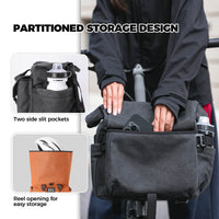 ROCKBROS Folding Bike Handlebar Bag Backpack - H46