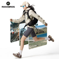 ROCKBROS Men's Cycling Running Windbreaker Windproof Jacket Lightweight High Visibility