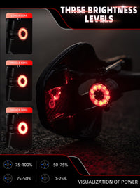 ROCKBROS R3/R5 Smart Bike Tail Light Brake Sensing IPX6 Waterproof USB-C Rechargeable