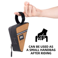 ROCKBROS Triangle Bike Small Tool Frame Bag Waterproof Storage Pouch for Folding Bikes