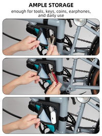 ROCKBROS Triangle Bike Small Tool Frame Bag Waterproof Storage Pouch for Folding Bikes