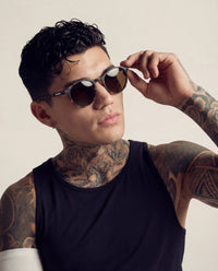 Tortoise Round Polarized Sunglasses - UV400 for Men & Women