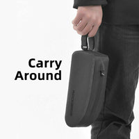 Double Zipper Top Tube Bag Frame Fitted Bike Bag Front Frame Bag