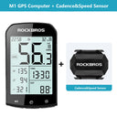 ROCKBROS Wireless Bike Computer - ANT+ Bluetooth, Multi-GPS, Waterproof