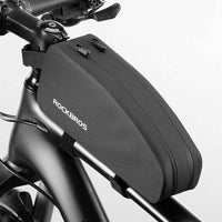 Double Zipper Top Tube Bag Frame Fitted Bike Bag Front Frame Bag