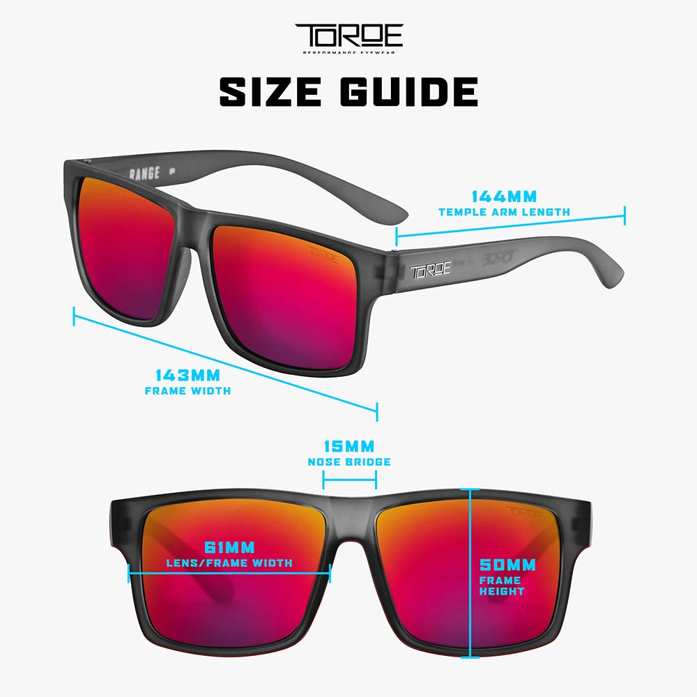 FUZE Mirrored lens Exclusive Edition RANGE Polarized