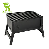 Qunature Foldable BBQ Grill with Durable Chrome-Plated Net and Ventilation
