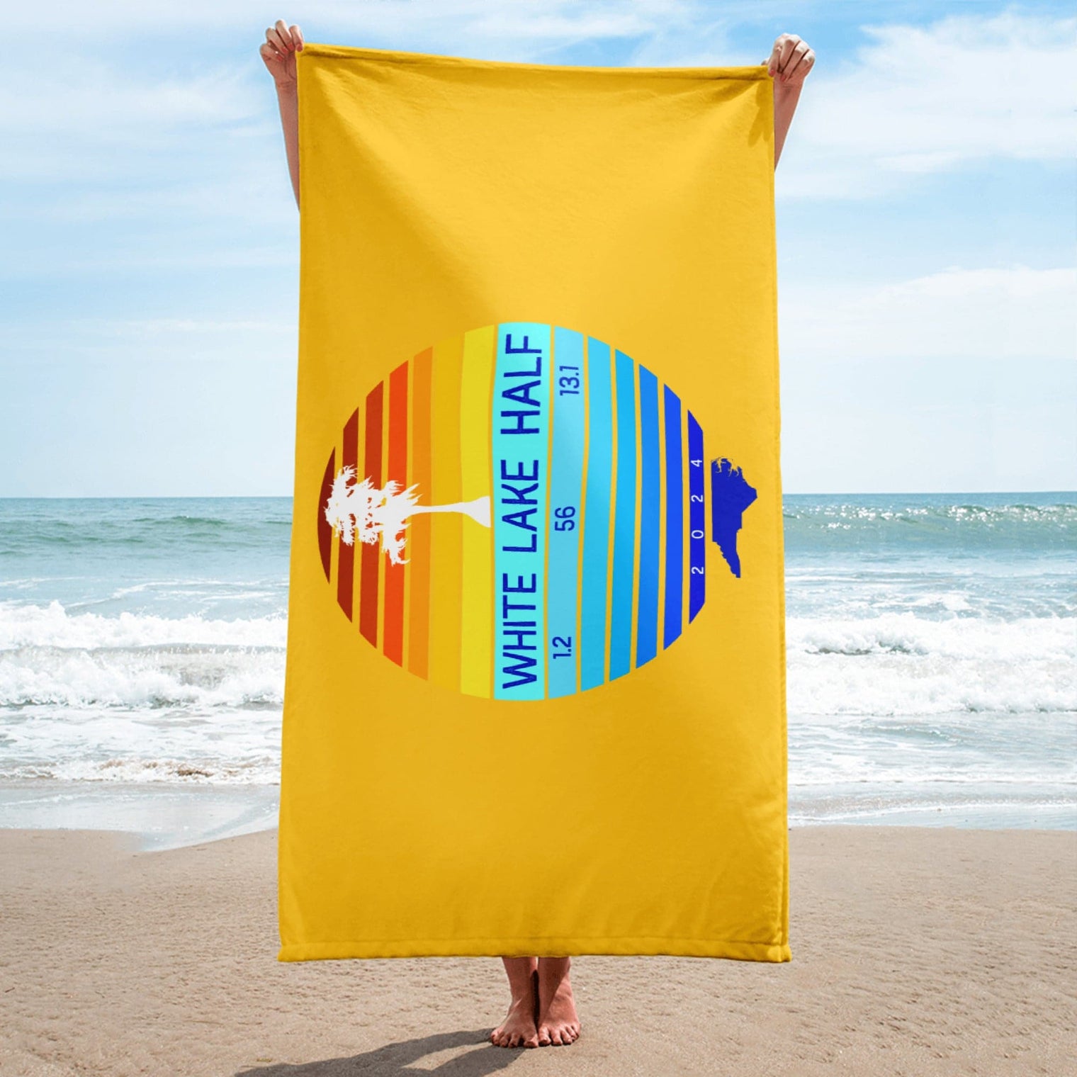 White Lake Half Towel