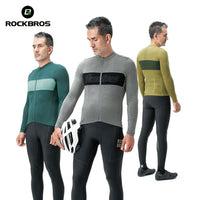Men‘s Cycling Jersey Breathable Tencel Wool