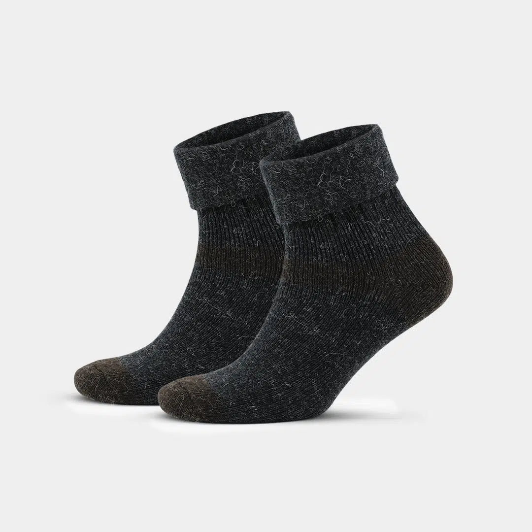 Women's Warm Thermal Thick Alpaca Ankle Socks