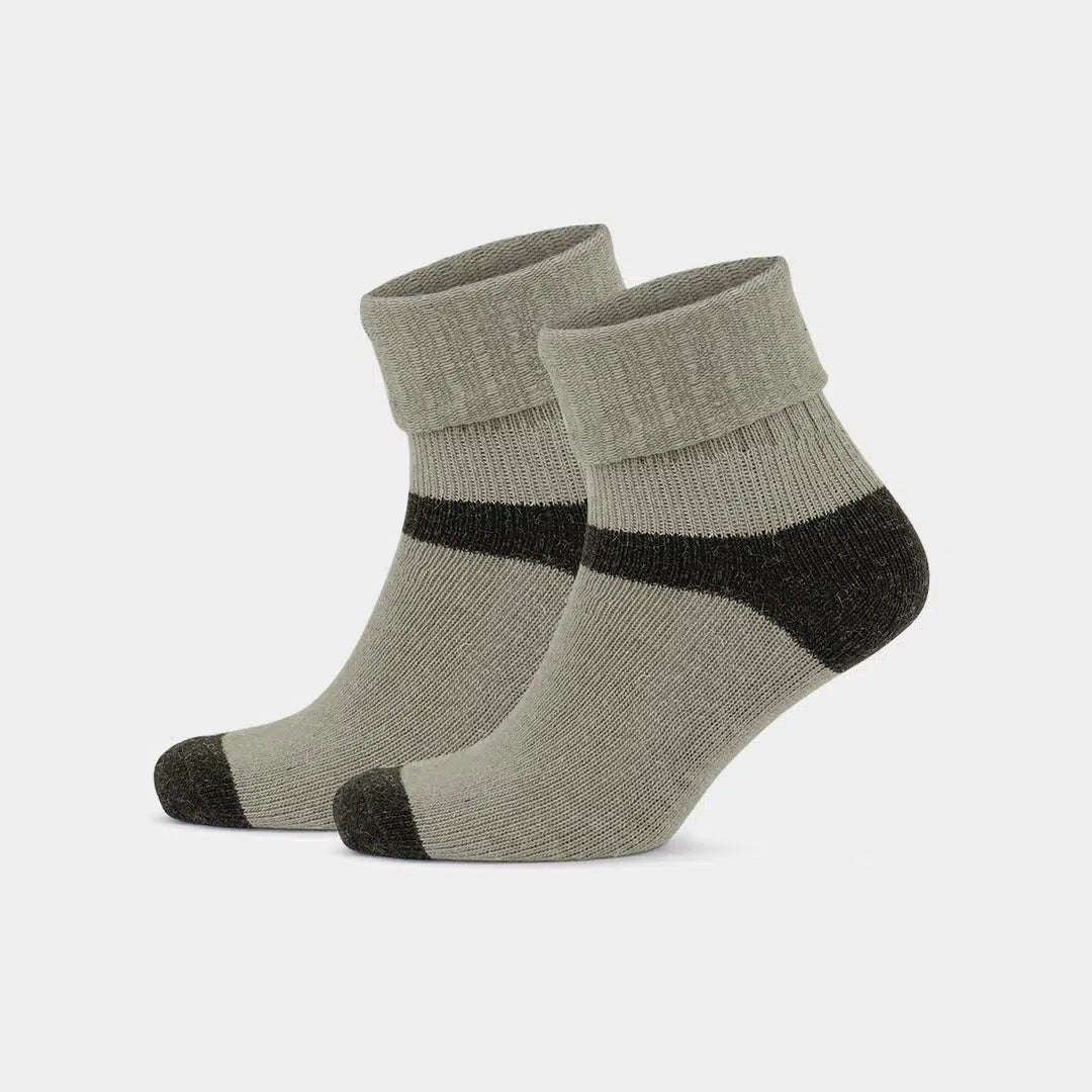 Women's Warm Thermal Thick Alpaca Ankle Socks