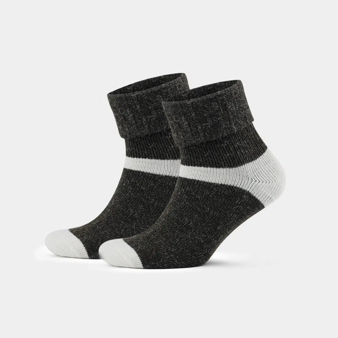 Women's Warm Thermal Thick Alpaca Ankle Socks