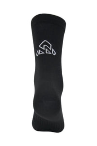 Unisex Back Logo Black Cycling Socks