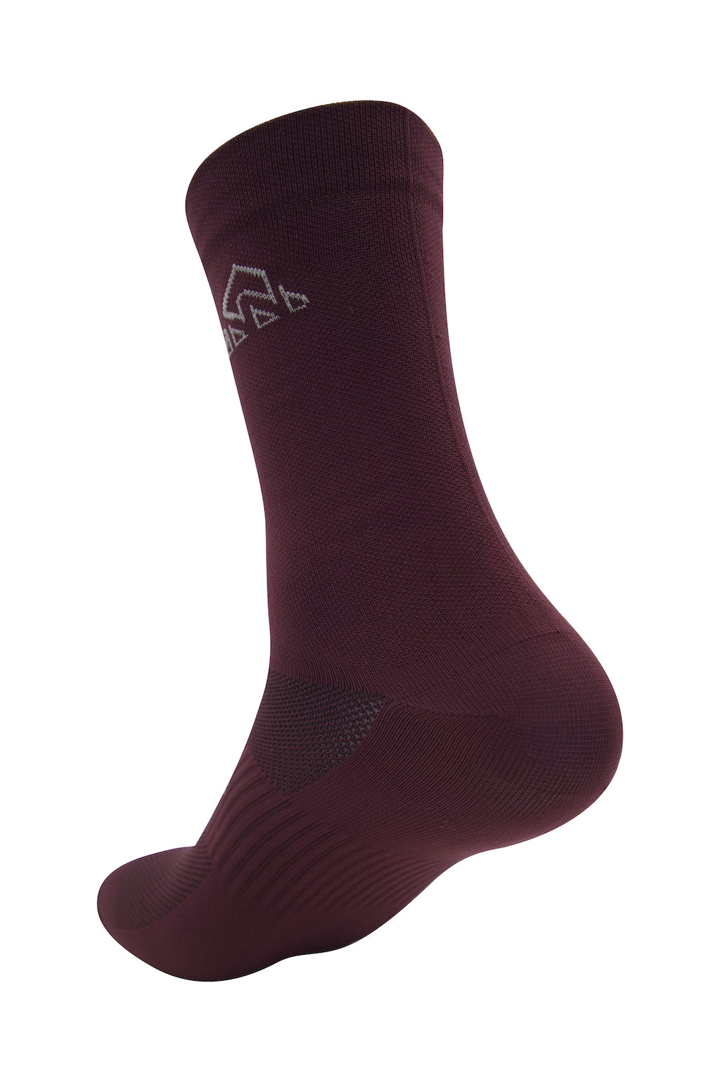 Unisex Burgundy Cycling Socks