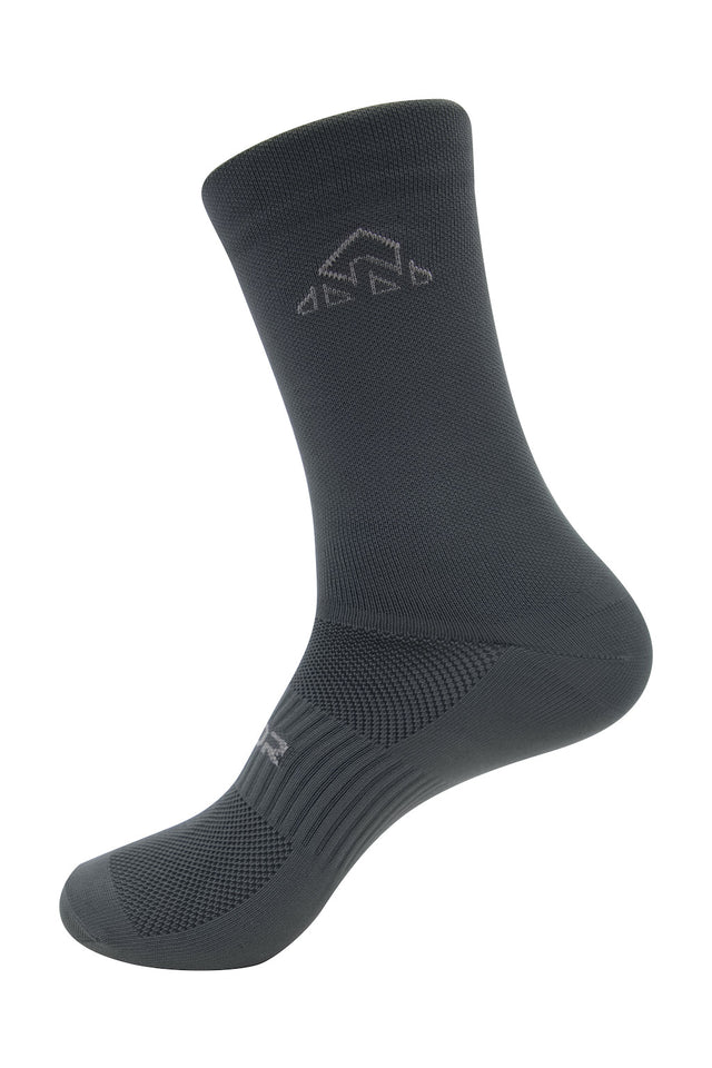 Unisex Dark Gray Cycling Socks