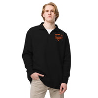 Embroidered Fleece Pullover