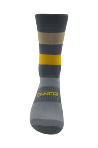 Unisex Gray / Khaki Cycling Socks