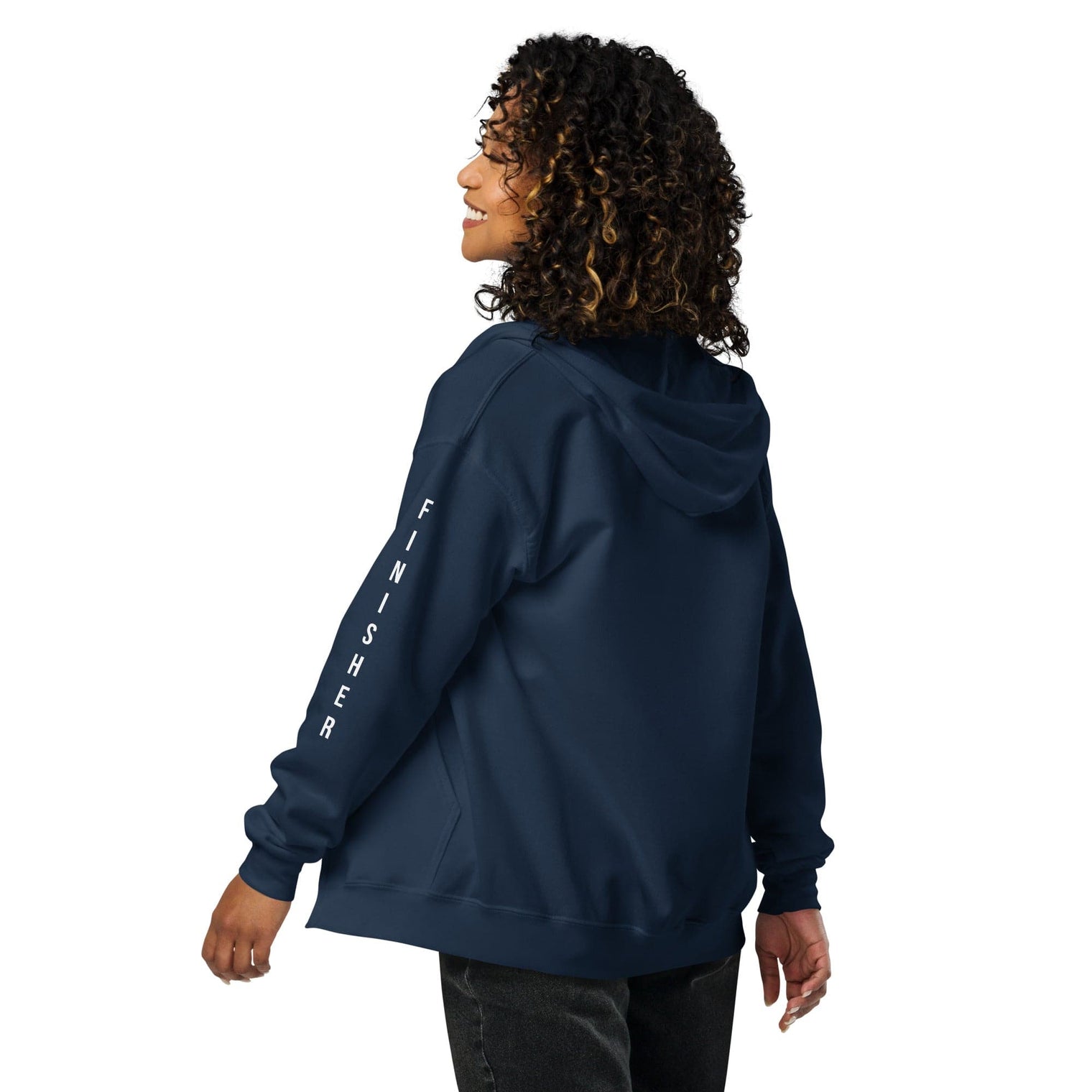 White Lake Half Heavy Blend Zip Up Finisher Hoodie